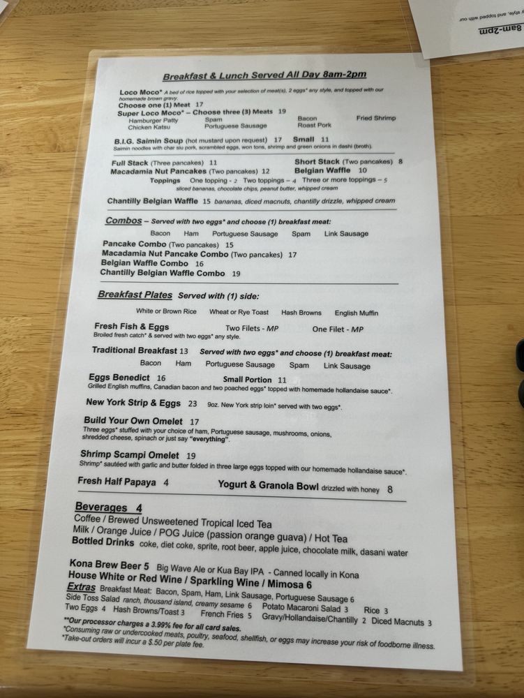 Big Island Grill Menu - Image 6